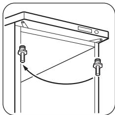 FAURE FFT1110WA1 - Réversibilité de la porte - 1