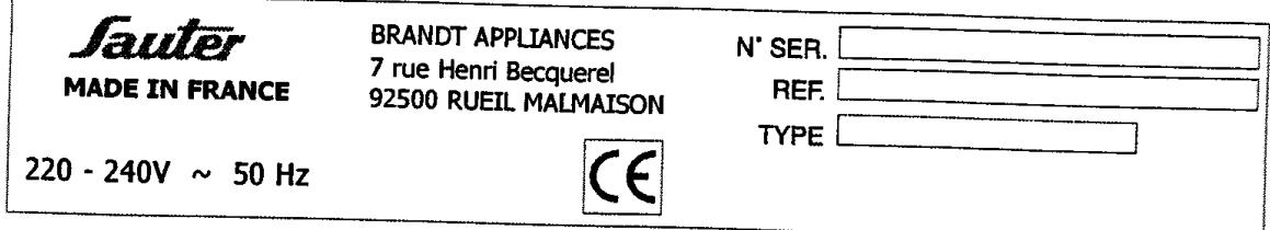 SAUTER SFE 410 BF1 - Que fact-faire? - 1