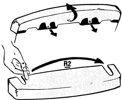 BRANDT COA 390 - REVERSIBILITÉ DES PORTES - 2