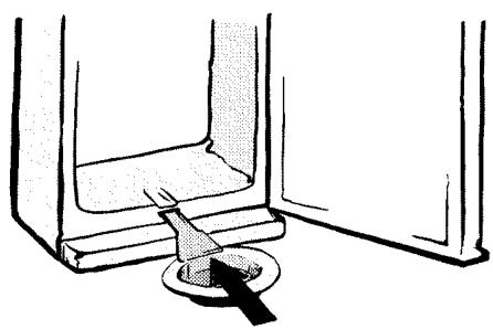 BRANDT COA 390 - Dégivrage du réfrigérateur - 1