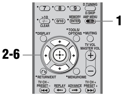SONY HT-DDW6G800 - Navigation dans les menus - 1