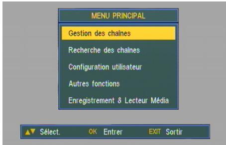 SAGEM DT570PB - Menus d'installation - 1