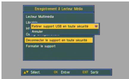 SAGEM DT570PB - Déconnecter le périphérique USB - 1