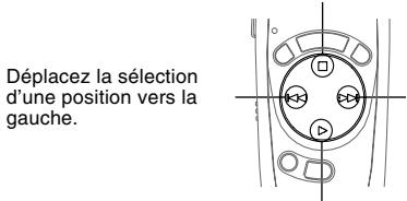 OLYMPUS VN-120 - Fonctionnement de base mode menu - 1