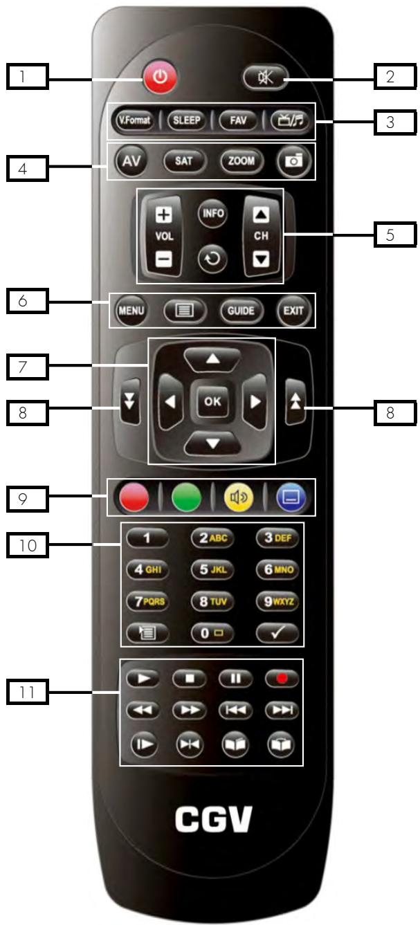 CGV 70005 ESAT HD-W2 - Voitrélecommande - 1