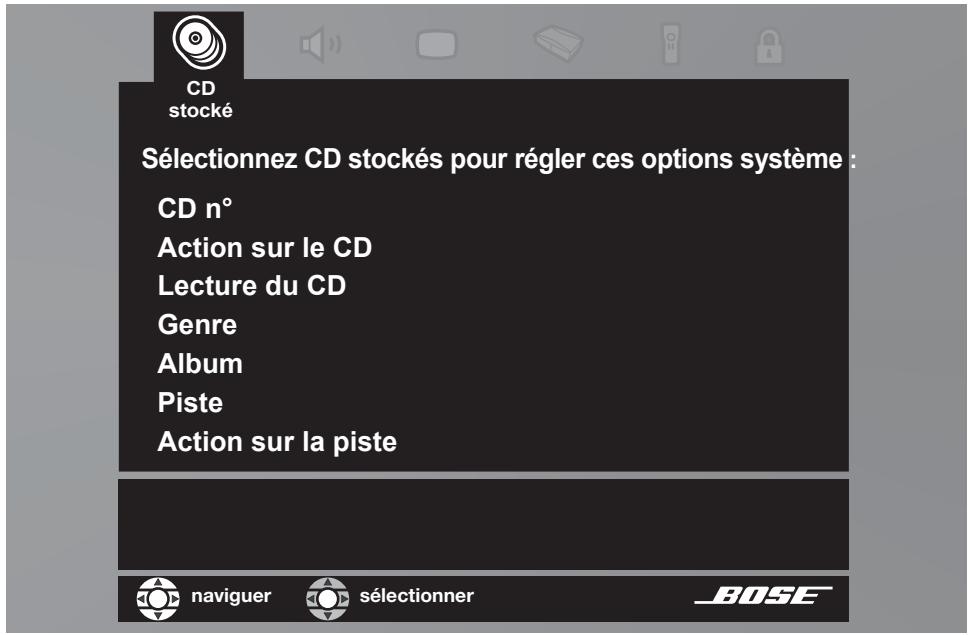 BOSER 3.2.1 - Options CD stockés - 1