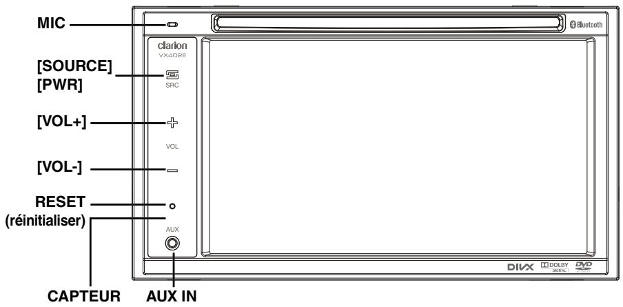CLARION VZ402E - Façade - 1