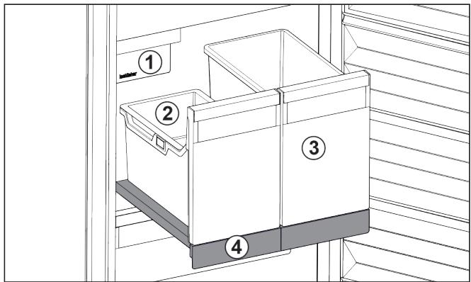 LIEBHERR FNE5207-22 - Compartment coulissant avec IceTower* - 1