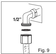 FRATELLI ONOFRI MCE 102 S INOX - RACCORDEMENT AU GAZ - 1