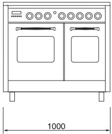 FRATELLI ONOFRI MCE 102 S INOX - DIMENSIONS D'ENCOMBREMENT (mod.108) - 1