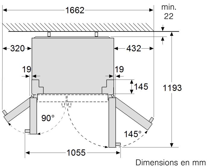 8OSCH KAG9OAI20 - Angle d'ouverture de porte - 1