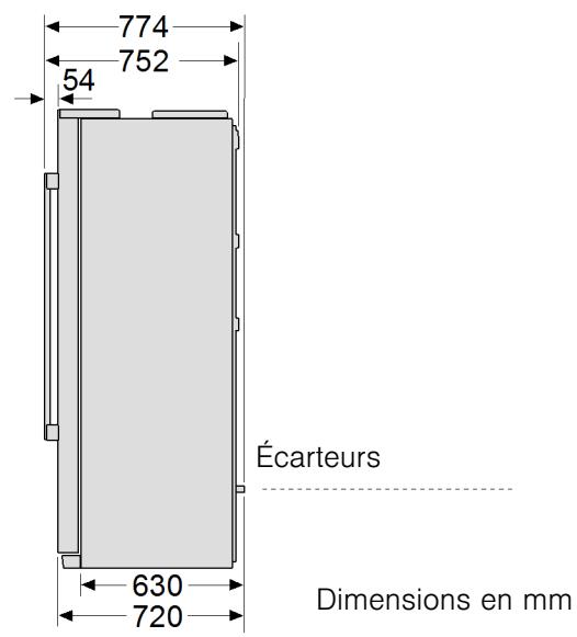 8OSCH KAG9OAI20 - Dimensions d'installation - 2