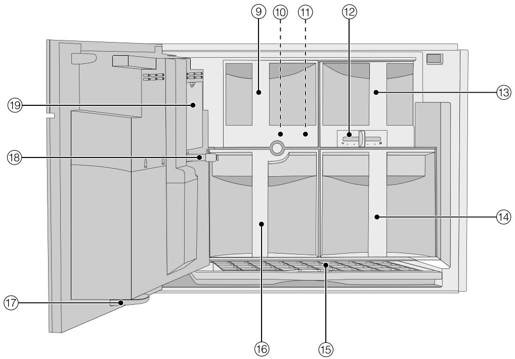 MIELE CVA6805BW - Vue interieure - 1