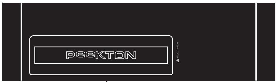 PEEKTON PACK 350 - Façade arrêté - 3