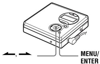 SONY MZ-R410 - Ajout automatique de repères de plage (Auto Time Stamp) - 1