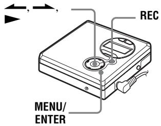 SONY MZ-R410 - Enregistrement longue durée (MDLP) - 1