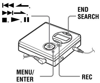 SONY MZ-R410 - Enregistrement d'un MD. - 1