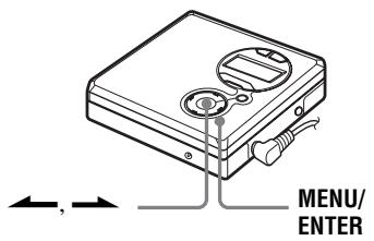 SONY MZ-R410 - Vérification du temps d'enregistrement restant - 1