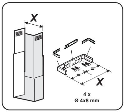 FAURE FHC9746S - Installation de la hotte - 5
