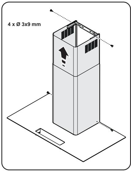 FAURE FHC9746S - Installation de la hotte - 25