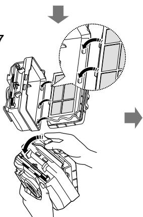 SAMSUNG STARDUSCT SC 750 - - VIDER LE FILTR-CASSETTE - 9