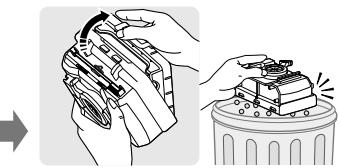 SAMSUNG STARDUSCT SC 750 - - VIDER LE FILTR-CASSETTE - 4