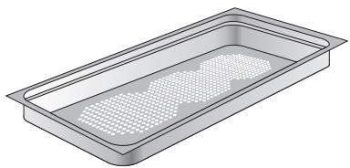 MIELE DG2351BLANC - plats inox DGGL 1, perforés (capacité 1,5 l / capacité utile 0,9 l) - 1