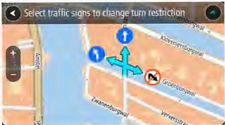 TOMTOM ViA 53 - Restriction de direction - 1