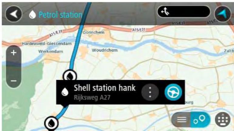 TOMTOM ViA 53 - Sélectionnez Station service. - 6