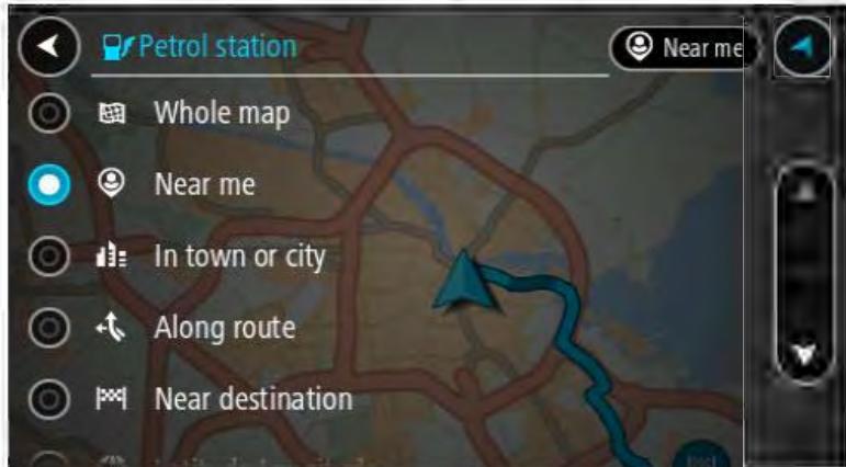 TOMTOM ViA 53 - Sélectionnez Station service. - 5