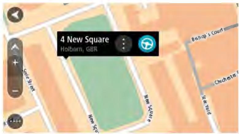 TOMTOM ViA 53 - Planifier un parcours à l'aide de la carte - 2