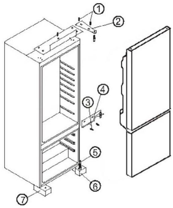 CURTISS ORMi260L - CHANGEMENT DE SENS D'OUVERTURE DE LA PORTE - 1