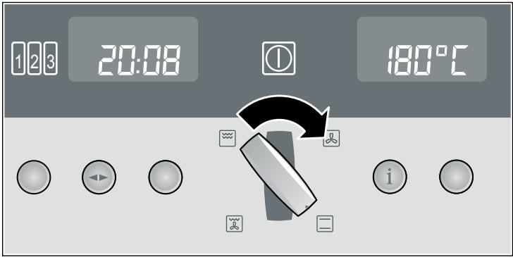 NEFF C67M50N3 - Réglage du mode de fonctionnement et de la température - 1