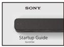 SONY HTSF150 - Contenu de l'emballage - 7