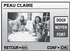 OLYMPUS MJU9000 - Lorsque [PEAU CLAIRE] est sélectionné - 1