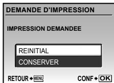 OLYMPUS MJU9000 - Réinitialiser toutes les données de réservation d'impression - 1