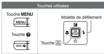 OLYMPUS MJU9000 - Utilisez les pour selectionner le menu désire, puis appuyez sur la touche DRC. - 3