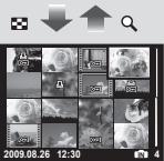 OLYMPUS MJU9000 - Appuyez vers W ou T sur le levier de zoom. - 12