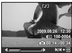 OLYMPUS MJU9000 - Opérations lors de la lecture de film - 2