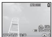 OLYMPUS MJU9000 - Appuyez sur la touche DISP. - 1