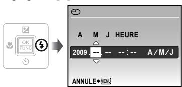 OLYMPUS MJU9000 - Appuyez sur pour sauvegarder le réglage de [A]. - 1