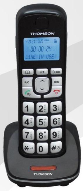 THOMSON COMBY - Téléphone 2 en 1 - Base filaire et combine DECT sans fil Manuel d'utilisation - 1