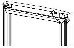 ELECTROLUX ERW1271AO - Réversibilité de la porte - 7