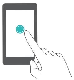 HUAWEI MEDIAPAD M3 WIFI - Mouvements sur l'écran tactile - 3