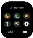 ICE-WATCH ICE SMART 2.0 BLACK - Menu de atalhos: - 2