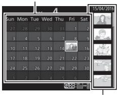 NIKON 13400 + 18-55 + HOUSSE - Visualisation par calendrier - 1