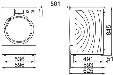 PANASONIC NH-P80G1WFRC - L'endetroit ajustat pour l'appareil - 1