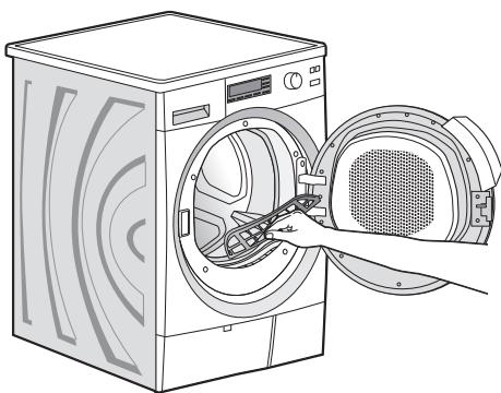 PANASONIC NH-P80G1WFRC - Nettoyage du logement du filtré - 1