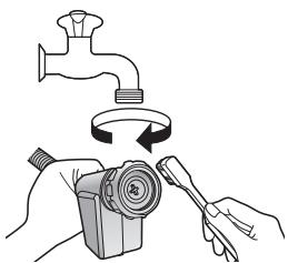 PANASONIC NA-148VG3WFR - Nettoyage du filtre d'alimentation en eau - 2