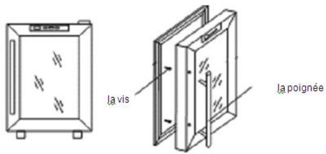 CLIMADIFF DOPiOViNO-1 - Installation de la poignée - 1